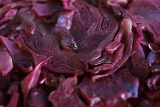 Stir fry red cabbage